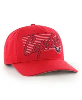 Men's '47 Brand Red Washington Capitals Marquee Hitch Snapback Hat