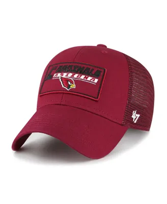Big Boys and Girls '47 Brand Cardinal Arizona Cardinals Levee Mvp Trucker Adjustable Hat