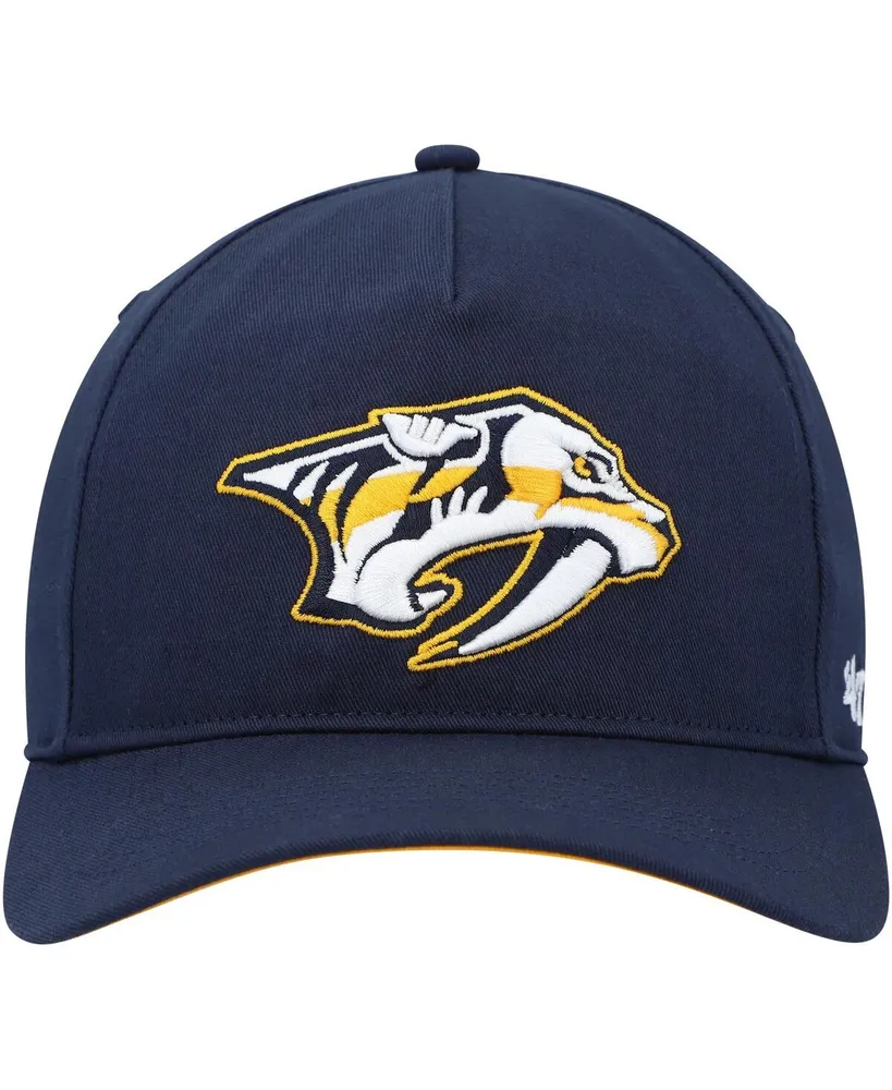 Men's '47 Brand Navy Nashville Predators Primary Hitch Snapback Hat