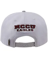 Men's Pro Standard Gray North Carolina Central Eagles Evergreen Mascot Snapback Hat