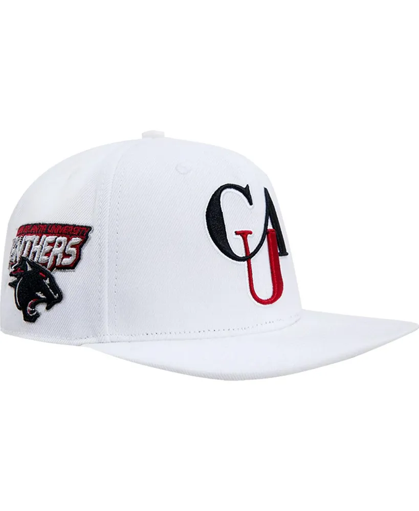 Men's Pro Standard White Clark Atlanta University Panthers Evergreen Wool Snapback Hat