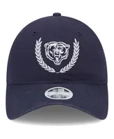 Women's New Era Navy Chicago Bears Leaves 9TWENTY Adjustable Hat