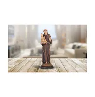 Fc Design 12"H Saint Anthony Statue Anthony of Padua Holy Figurine Religious Decoration Home Decor Perfect Gift for House Warming, Holidays and Birthd