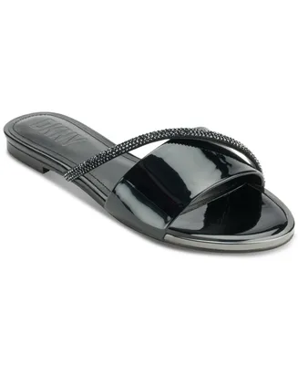 Dkny Women's Tali Slip-On Embellished Slide Sandals