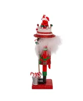 Kurt Adler 10" Hollywood Nutcracker with Santa Hat