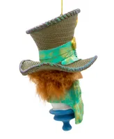 Kurt Adler 6" Resin Hollywood Hats Hatter Ornament