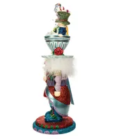 Kurt Adler 18" Hollywood Alice Teacup Hat Nutcracker