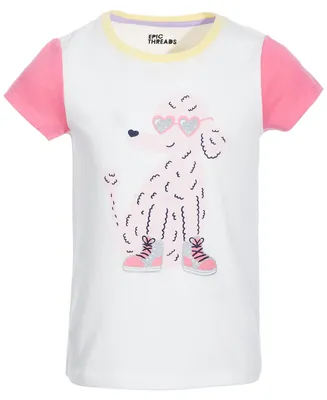 Epic Threads Toddler & Little Girls Poodle Graphic T-Shirt, Created for Macy's