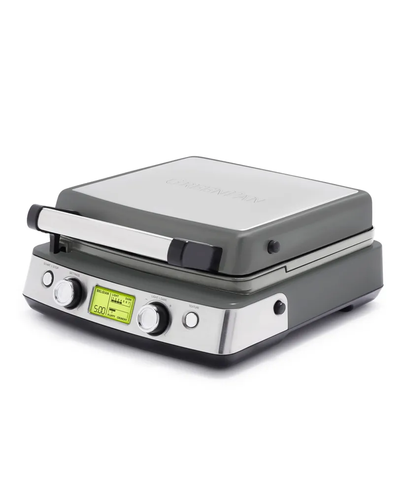 GreenPan Elite 4-Square Nonstick Belgian & Regular Waffle Maker