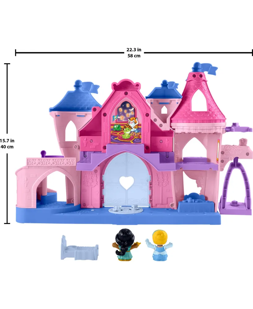 Little People Disney Princess Magical Lights Dancing Castle Toddler Playset - Multi