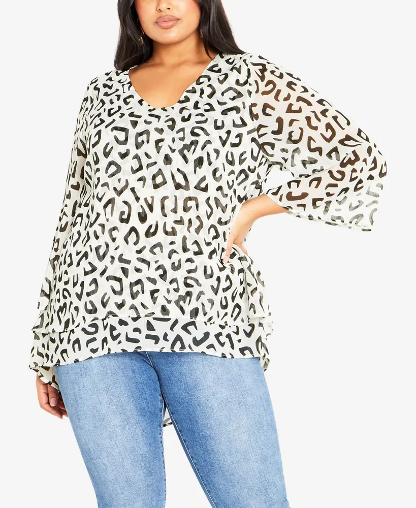Relaxed Tunic Sweater, Papillon