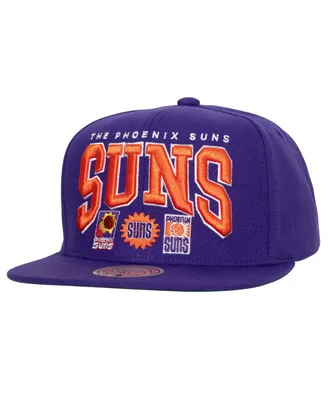 Men's Mitchell & Ness Purple Phoenix Suns Champ Stack Snapback Hat