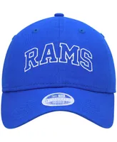 Women's New Era Royal Los Angeles Rams Collegiate 9TWENTY Adjustable Hat