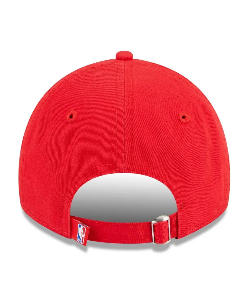 Men's New Era Red Houston Rockets 2023 Nba Draft 9TWENTY Adjustable Hat