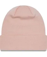 Men's New Era Pink Tottenham Hotspur Seasonal Cuffed Knit Hat