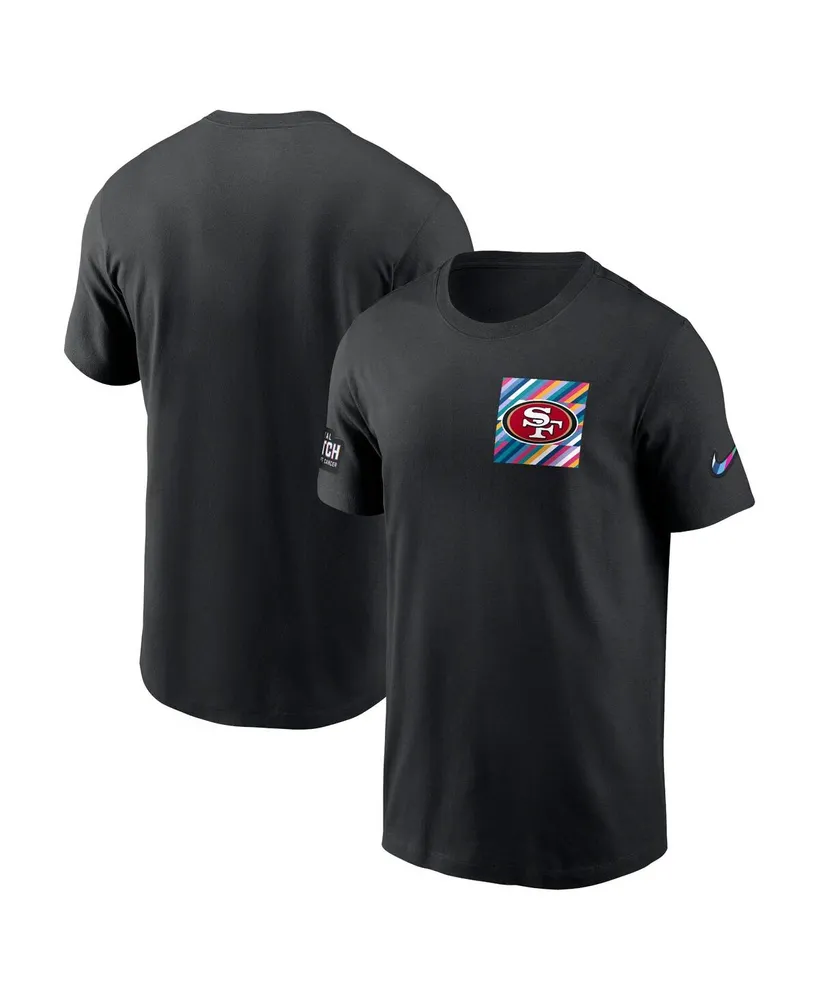 Men's Nike Black Carolina Panthers Rewind Logo Tri-Blend T-Shirt