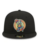 Men's New Era Black Boston Celtics Neon Pop 9FIFTY Snapback Hat