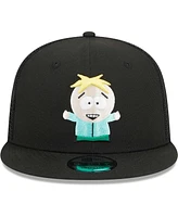 Men's New Era Black South Park Butters Trucker 9FIFTY Snapback Hat