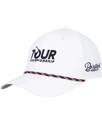 Men's Barstool Golf White Tour Championship Rope Adjustable Hat