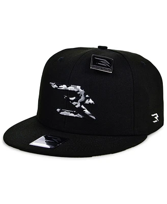Men's Nike 3BRAND by Russell Wilson Black, Camo Fashion Snapback Adjustable Hat