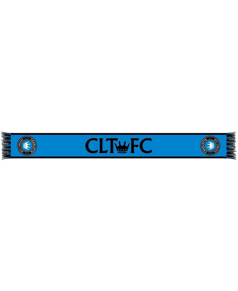 Men's and Women's Ruffneck Scarves Charlotte Fc Two-Tone Summer Scarf