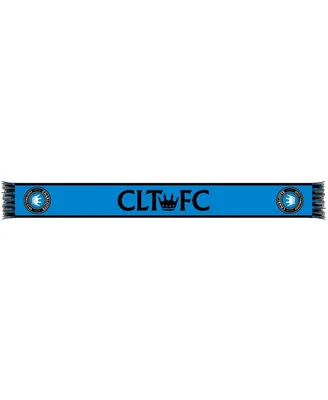 Men's and Women's Ruffneck Scarves Charlotte Fc Two-Tone Summer Scarf