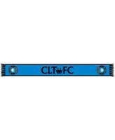 Men's and Women's Ruffneck Scarves Charlotte Fc Two-Tone Summer Scarf