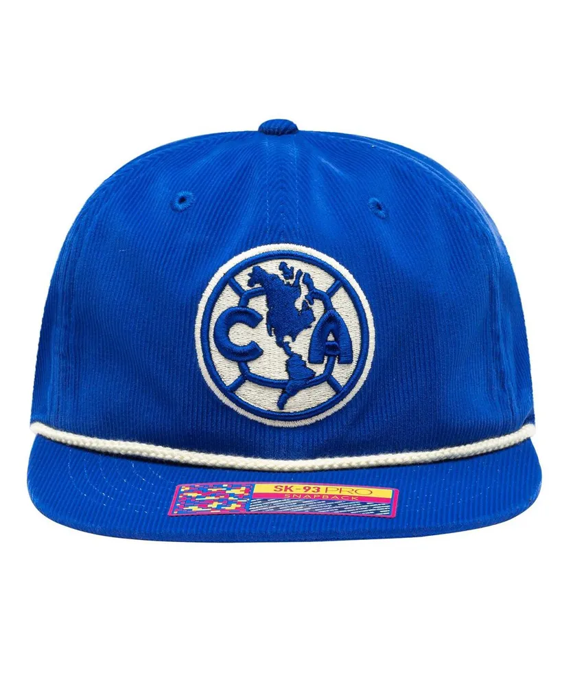 Men's Blue Club America Snow Beach Adjustable Hat