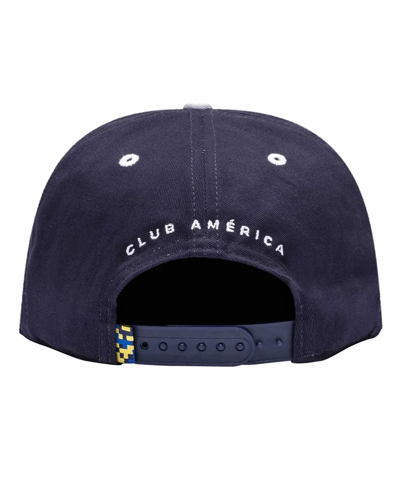 Men's Fan Ink Navy Club America Bankroll Snapback Hat