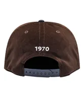Men's Brown Paris Saint-Germain Cognac Snapback Hat