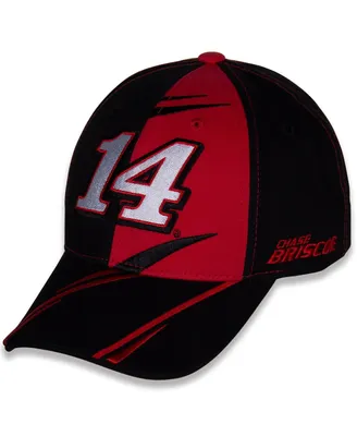 Big Boys and Girls New Era Black, Red Chase Briscoe Element Adjustable Hat
