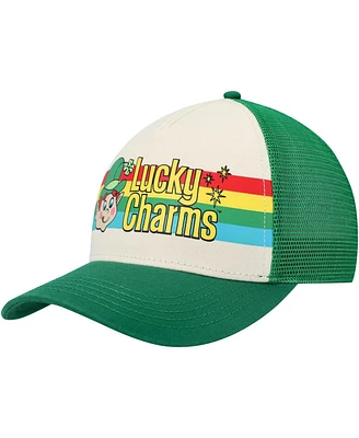 Men's American Needle Cream, Green Lucky Charms Sinclair Snapback Hat