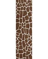 Addison Safari Outdoor Washable ASF34 2'3" x 7'6" Runner Area Rug