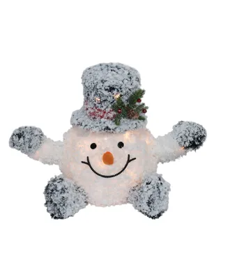 Seasonal Snow Baby with Top Hat Pre-Lit