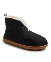 Dearfoams Women's Warm Up Bootie Slippers