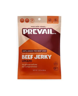 Prevail - Jerky Beef Umami - Case of 8-2.25 Oz