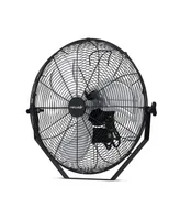 Newair 18" Outdoor High Velocity Wall Mounted Fan with 3 Fan Speeds and Adjustable Tilt Head
