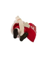 Kurt Adler 10.5" Fabriche Santa with Mail and Elf