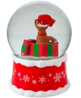 Kurt Adler 100mm Rudolph in Present Water Globe