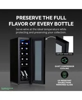 Luma Comfort Shadow Series Wine Cooler Refrigerator Bottle