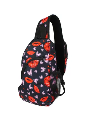 World Traveler Love 14-Inch Trendy Crossbody Bag for Women