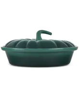 Le Creuset Glazed Stoneware Pumpkin Baker with Lid