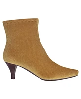 Impo Women's Naja Corduroy Kitten Heel Dress Booties
