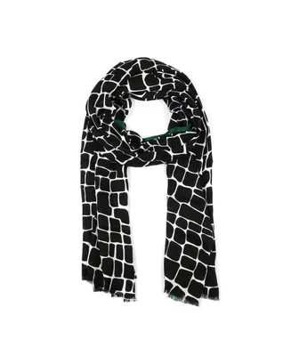 kate spade new york Geometric Graffle Oblong Scarf