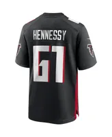 Men's Nike Matt Hennessy Black Atlanta Falcons Player Game Jersey