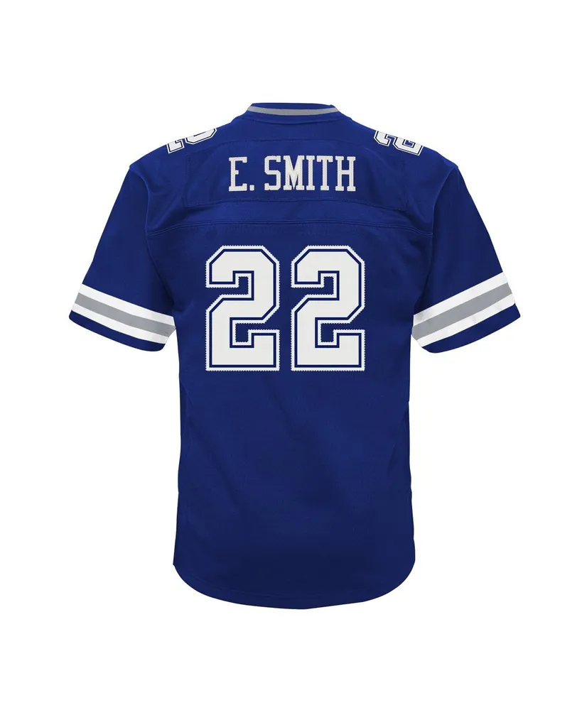 Men's Mitchell & Ness Emmitt Smith Navy Dallas Cowboys Big and Tall 1996 Legacy Retired Player Jersey