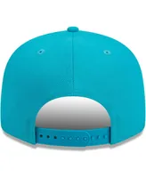 Men's New Era Aqua Miami Dolphins Main Script 9FIFTY Snapback Hat