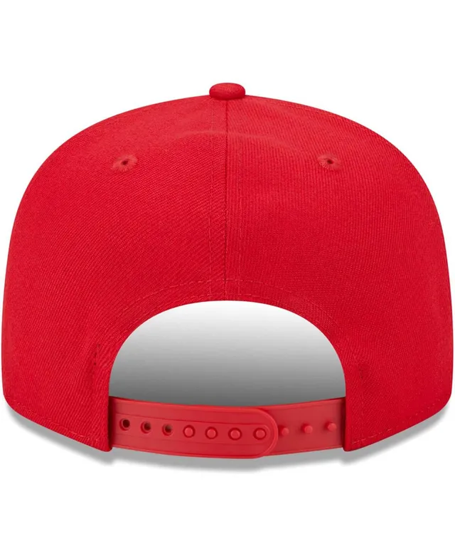 : New Era Men's Red Kansas City Chiefs Script-9FIFTY Snapback Hat  : Sports & Outdoors