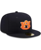 Men's New Era Navy Auburn Tigers Evergreen 59FIFTY Fitted Hat
