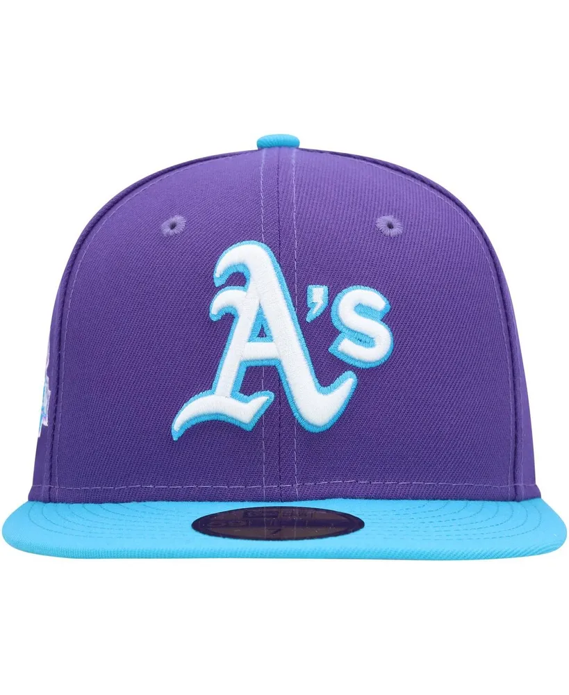 Men's New Era Purple Oakland Athletics Vice 59FIFTY Fitted Hat